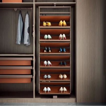 Rotating Shoe Rack