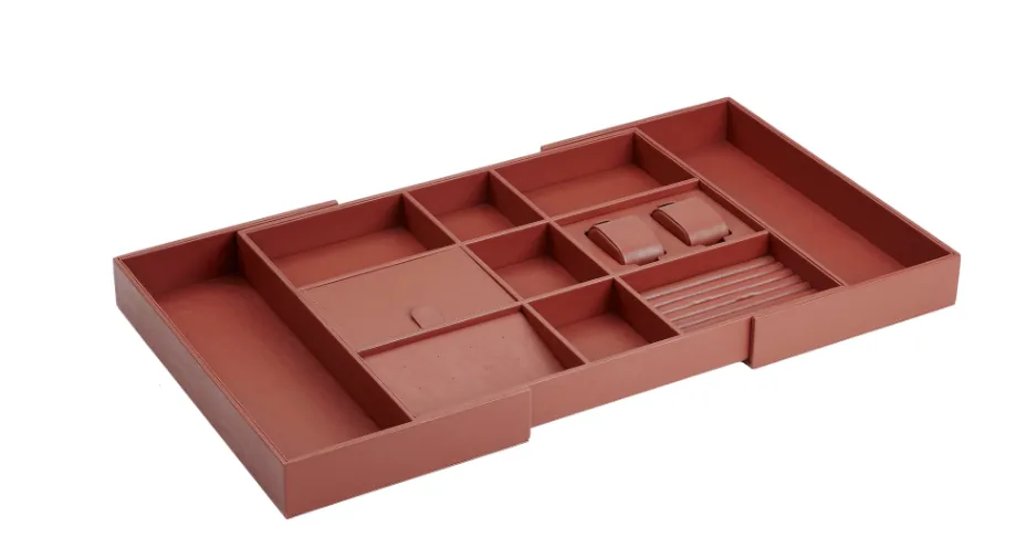 Retractable Leather Sorting Box