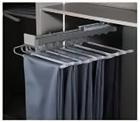 Side Mounted Pants Rack