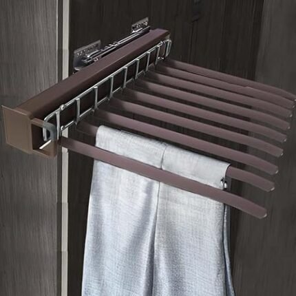 SIDE MOUNTED TROUSER RACK