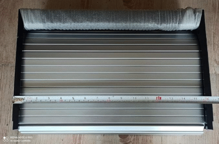 REAL ALUMINIUM ROLLING SHUTTER 450 MM X 1320MM
