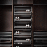ROTATING SHOE RACK 900 MM