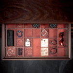 LEATHER SORTING BOX