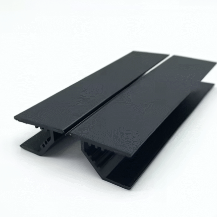 SKIRTING FLEXIBLE CONNECTOR BLACK