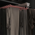 TOP MOUNTED DOUBLE SIDE TROUSER RACK - 630X455X115