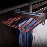 V SHAPE MOUNTED TROUSER RACK